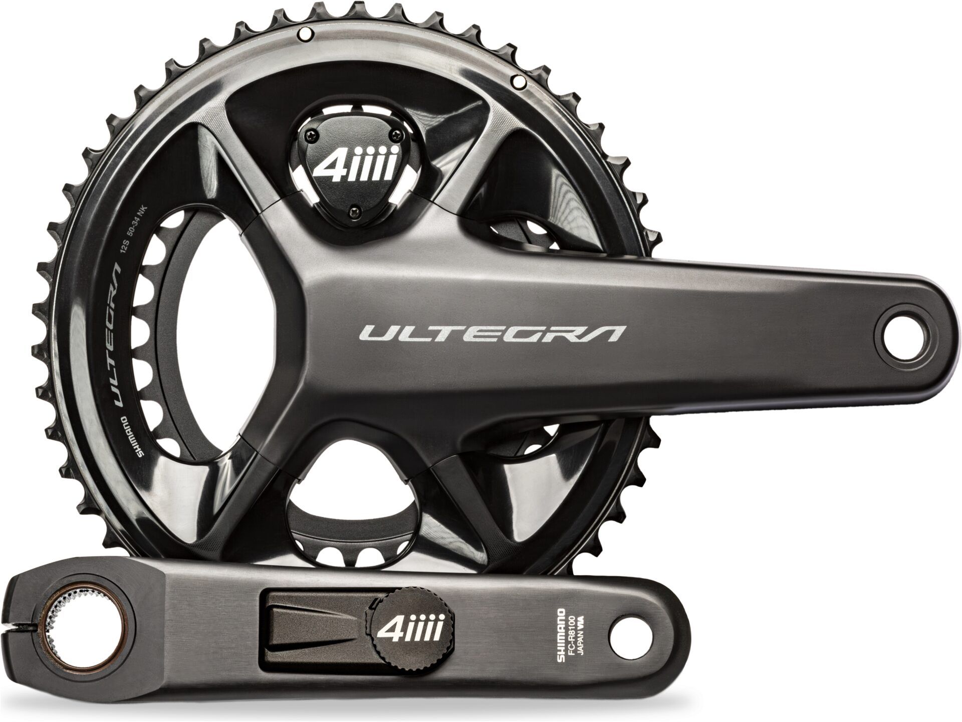 4iiii Precision 3+ Pro Dual Ultegra FC-R8100 Power Meter Chainset 4iiii Precision 3+ Pro Dual Ultegra FC-R8100 Power Meter Chainset - Image 1