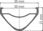 DT Swiss EX 511 SBWT Disc 27.5-inch Rim - Image 2
