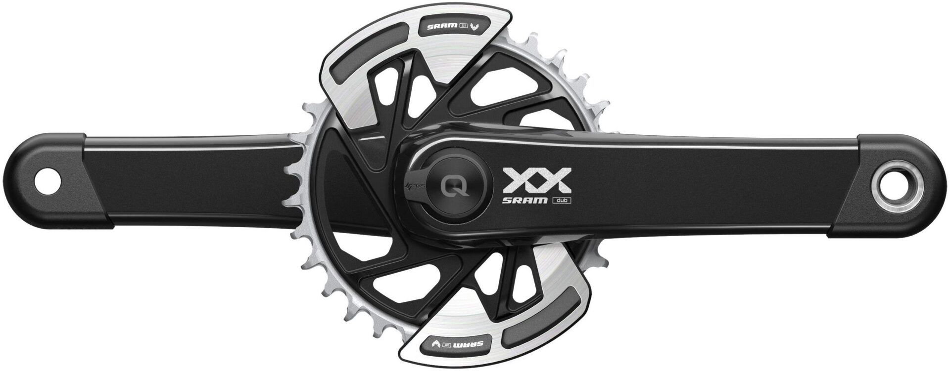 SRAM XX Eagle AXS DUB Wide Spider Power Meter Chainset SRAM XX Eagle AXS DUB Wide Spider Power Meter Chainset - Image 1